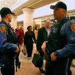 NJ Transit police at Penn Station